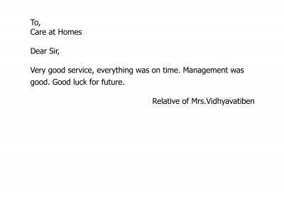 Care At Homes _ testimonial 01